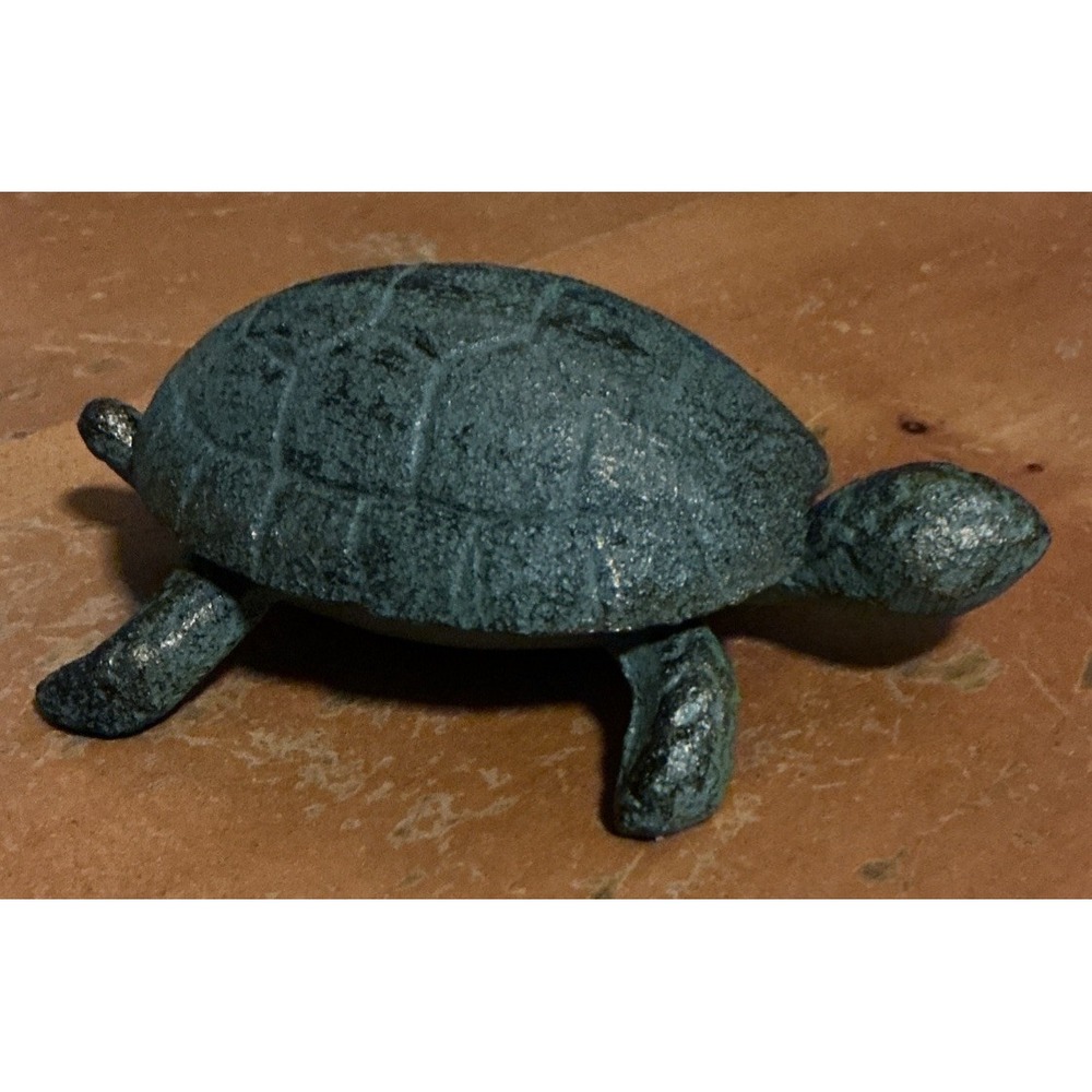 Small 4.5 in Cast Iron Turtle